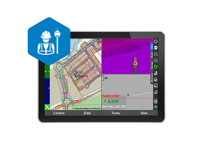 Dreidimensionale Geländekontrolle leicht gemacht