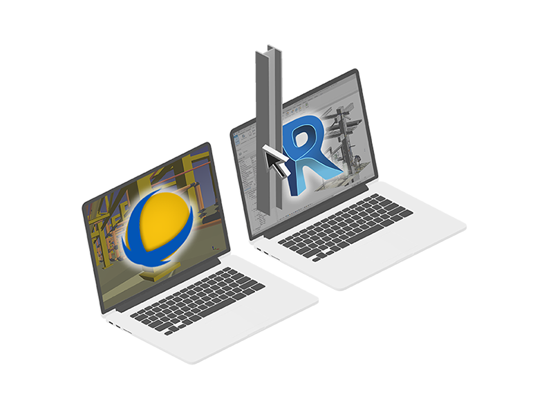 Exportez des modèles intelligents vers Revit, PDMS, Plant3D et d'autres applications