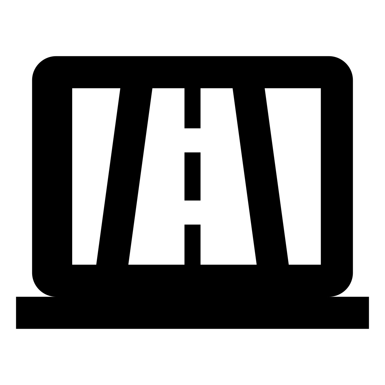 Road design icon