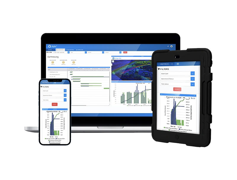 Stop by the Topcon booth and see the latest demo of Aptix, the integration platform for civil infrastructure projects