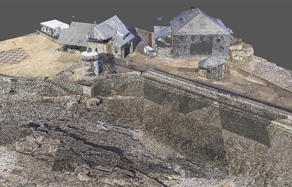 Point cloud site