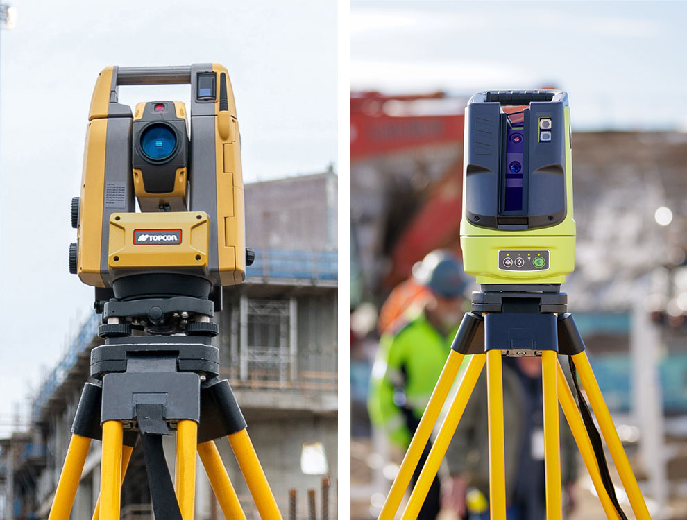 Why use a robotic total station?