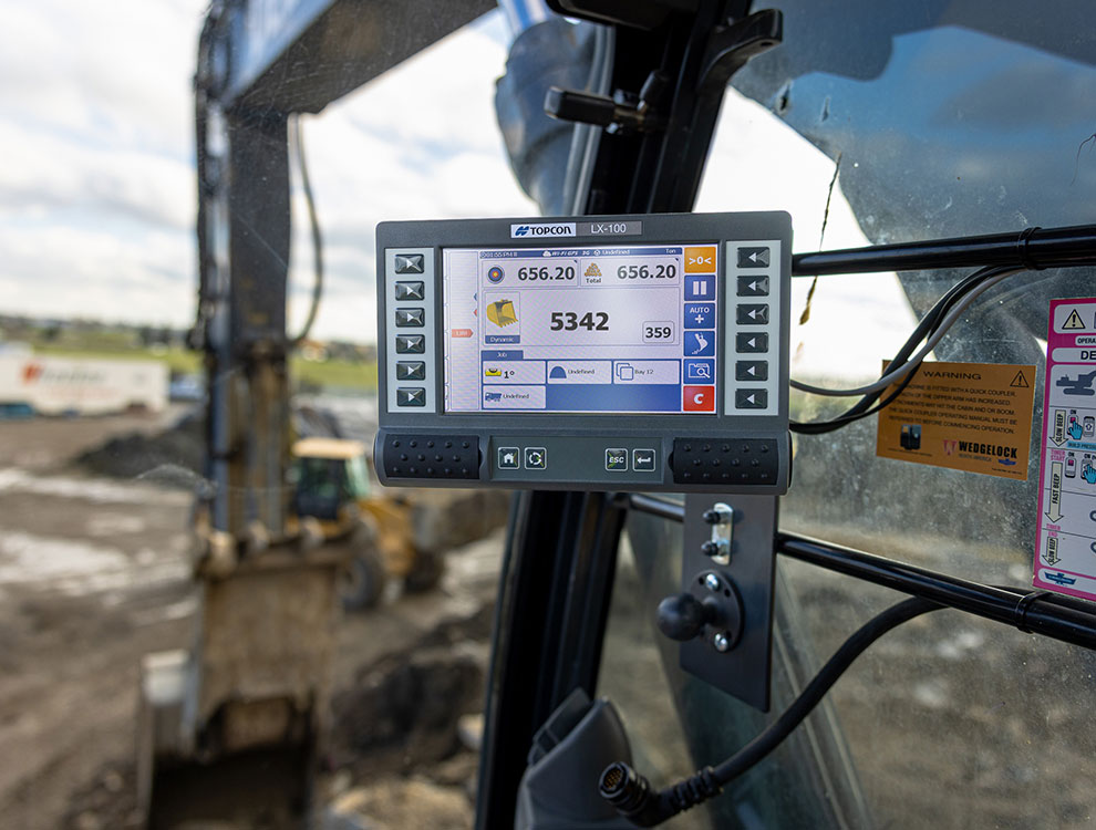 Weighing solutions for excavators